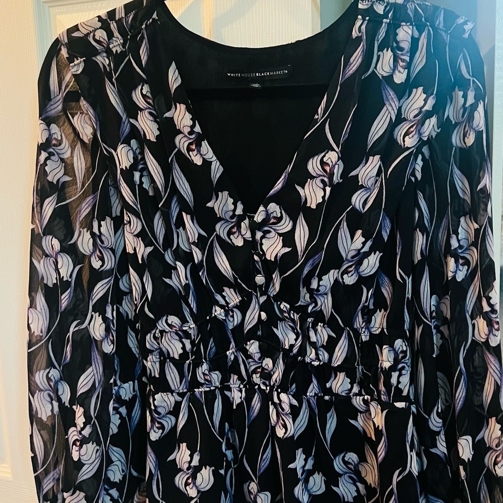 Floral Long Sleeve Dress shirt